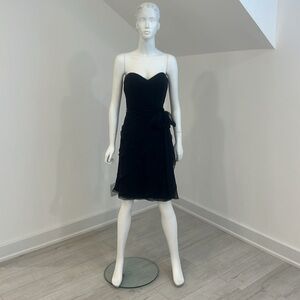 SAMPLE SALE NWT Bella Formals by Venus Black SIZE 10 Iridescent Chiffon.Pristine